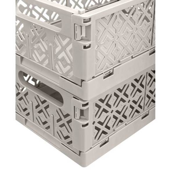 Ящик пластиковый складной ECONOVA Stocky S, 165х124х73 мм, 1.2 л, светло-бежевый [434297534]