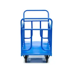 Тележка платформенная Стелла-техник КПО-300Т-125-К, с бортами, 600х1000мм