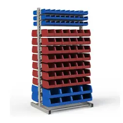 Стеллаж двусторонний №139 (1835х950х760)