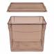 Ящик пластиковый универсальный ECONOVA Колор-Стайл, 34 л, 400x335x315 мм, коричневый [431278214]