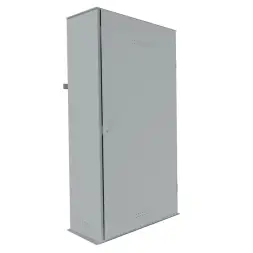 Шкаф металлический для 2х кислородных баллонов усиленный 1800x522x375 мм