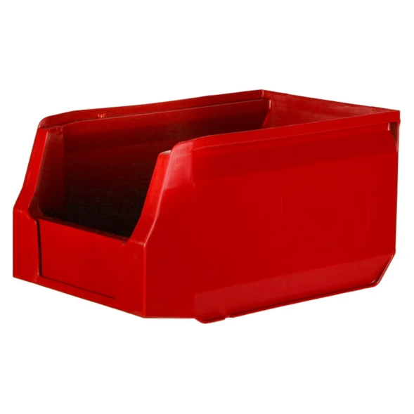 Складской лоток для метизов, мелочей и деталей Logic Store®, 350х225х150 мм, красный [12.403]
