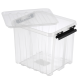 Контейнер с крышкой и клипсами Rox Box Original, 4,5 л, 210x170x175 мм, прозрачный