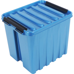 Контейнер с крышкой и клипсами Rox Box Original, 4,5 л, 210x170x175 мм, синий