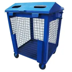 Контейнер металлический для ПЭТ тары 1,1 м3