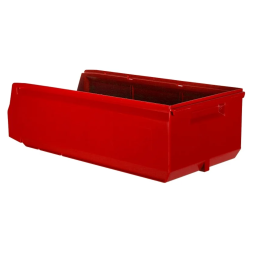 Складской лоток для метизов, мелочей и деталей Logic Store®, 500х225х150 мм, красный [12.405]