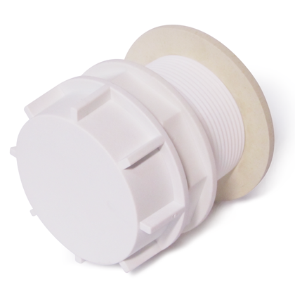 Отвод пластиковый с заглушкой 3/4"