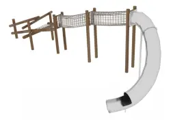 Игровой комплекс HARDWOOD «Логс-4»