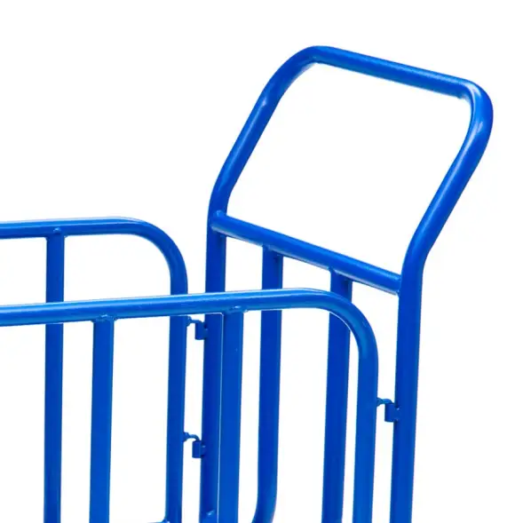 Тележка платформенная Стелла-техник КПО-500Т-150-И, с бортами, 800х1200мм