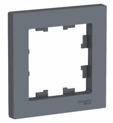 Рамка однопостовая ATLASDESIGN грифель (ATN000701)