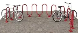 Велопарковка «Комби-9» полукруг