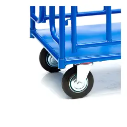 Тележка платформенная Стелла-техник КПО-500Т-160-К, с бортами, 800х1200мм