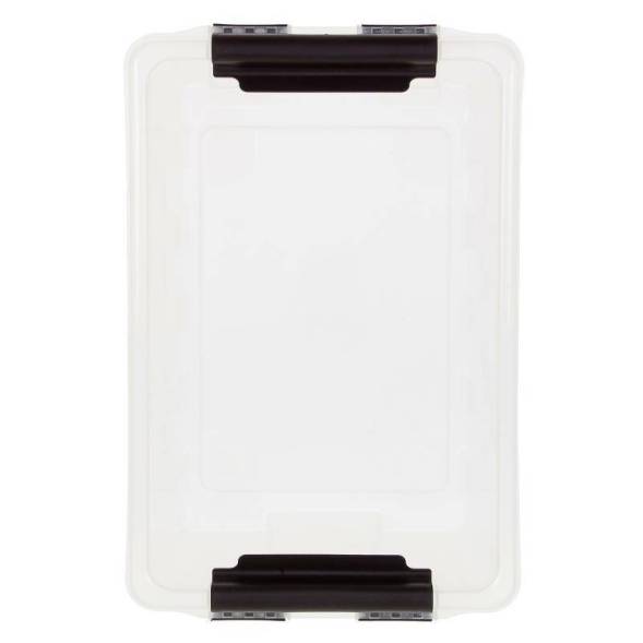 Контейнер с крышкой и клипсами Rox Box Original, 8 л, 335x220x155 мм, прозрачный