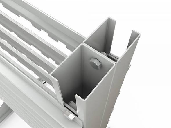 Стеллаж для пластиковых лотков ДВК SORTEX двухсторонний 1500x1000x800.05