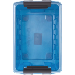Контейнер с крышкой и клипсами Rox Box Original, 8 л, 335x220x155 мм, синий