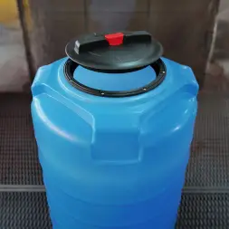 Емкость T 500л под плотность до 1.5 г/см3 синяя