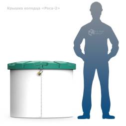 Крышка колодца «РОСА-2», зеленый