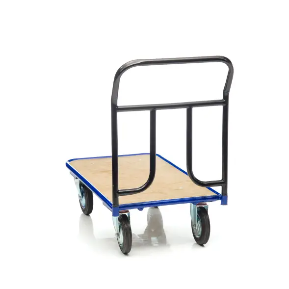 Тележка платформенная Стелла-техник КПТ-500-160-К, с фанерой, 600х1000мм