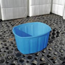 Ванна пластиковая пищевая О, 400 л, HDPE, черный [131.0400.899.0]
