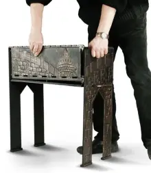 Чугунный мангал «Замок» (Разборный)