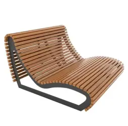 Шезлонг «Парабола» 0,8 м