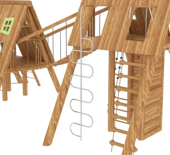 Шест-змейка для игрового комплекса «Бавария»