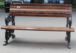 Скамейка чугунная «Жасмин» 1,5 м