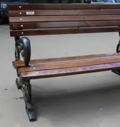 Скамейка чугунная «Жасмин» 1,5 м