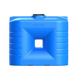 Емкость пластиковая прямоугольная для хранения воды, жидкостей и дизельного топлива, 1000 л, синий [TSN1000S13]