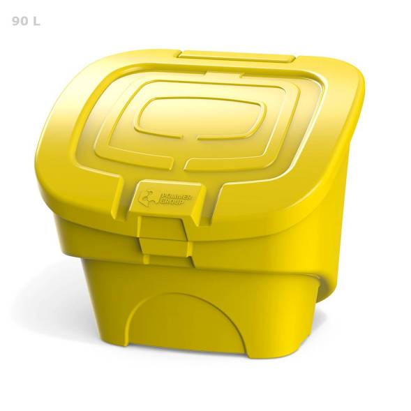 Ящик для соли, реагентов 90 литров PREMIUM, красный