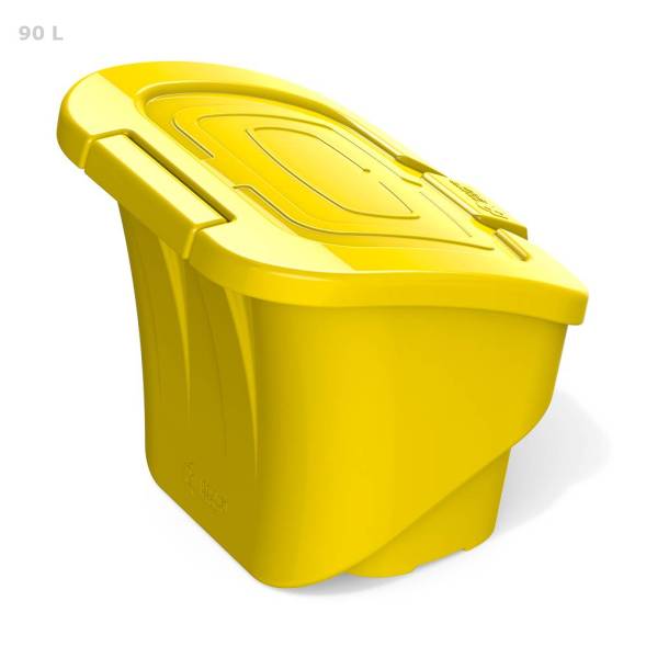 Ящик для соли, реагентов 90 литров PREMIUM, красный