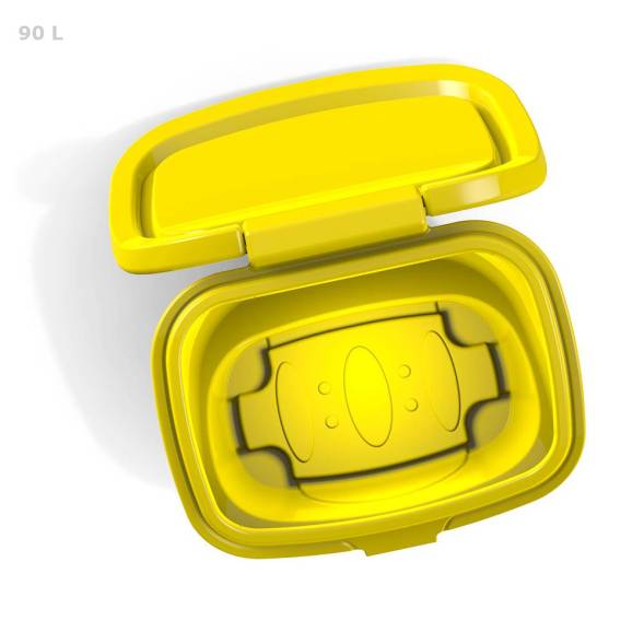 Ящик для соли, реагентов 90 литров PREMIUM, красный