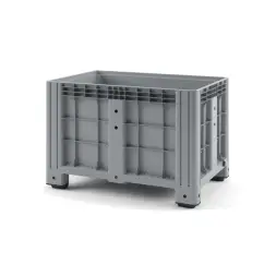 Пластиковый контейнер IBOX 1200х800 сплошной на ножках