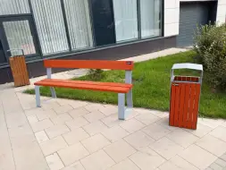 Скамейка стальная «Колледж» 1,8 м