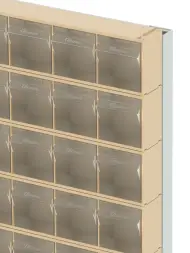 Стойка бежевая настенная Стелла-техник 402-00-09-00-B