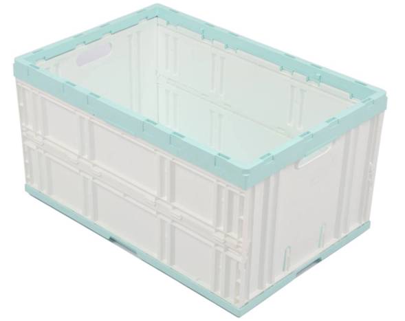 Ящик пластиковый складной сплошной, 600х400х310 мм, белый [600400310-00]